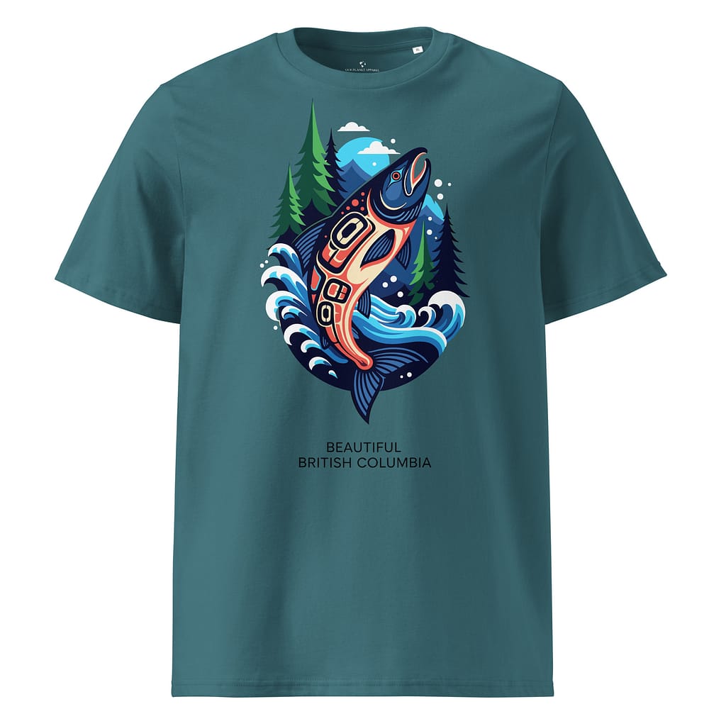 Beautiful British Columbia Salmon T-Shirt